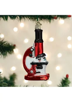 Hot Sale 🔥 Old World 🎅 Christmas Doctor Tools Glass Blown Ornaments for 🎅 Christmas Tree Microscope 😍 8 Hot Sale 🔥 Old World 🎅 Christmas Doctor Tools Glass Blown Ornaments for 🎅 Christmas Tree Microscope 😍 -Old World Christmas Shop Belk 3713