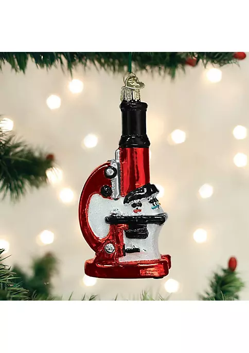 Hot Sale 🔥 Old World 🎅 Christmas Doctor Tools Glass Blown Ornaments for 🎅 Christmas Tree Microscope 😍 4 Hot Sale 🔥 Old World 🎅 Christmas Doctor Tools Glass Blown Ornaments for 🎅 Christmas Tree Microscope 😍 - Image 2