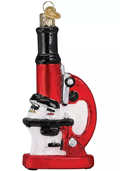 Hot Sale 🔥 Old World 🎅 Christmas Doctor Tools Glass Blown Ornaments for 🎅 Christmas Tree Microscope 😍 7 Hot Sale 🔥 Old World 🎅 Christmas Doctor Tools Glass Blown Ornaments for 🎅 Christmas Tree Microscope 😍 - Image 5