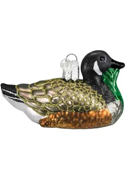Promo 🧨 Old World ❄ Christmas 16065 Glass Blown Canada Goose Ornament 🔔 -Old World Christmas Shop Belk 3754