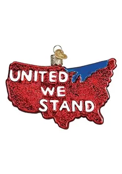 Promo 😉 Old World 🔔 Christmas United We Stand Old World Ornament 🔥