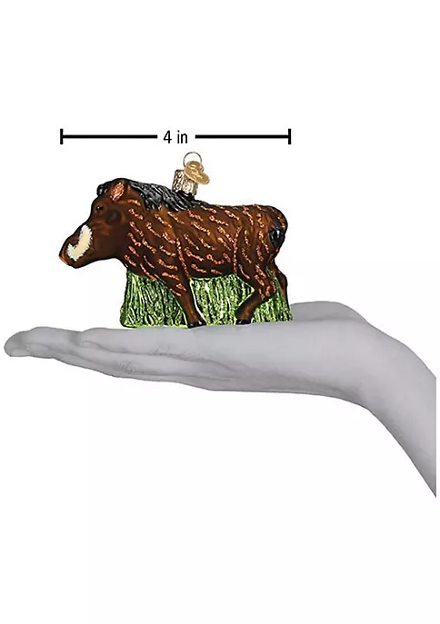 Outlet ๐ Old World ๐ Christmas 12574 Glass Blown Warthog Ornament ๐ 6 Outlet ๐ Old World ๐ Christmas 12574 Glass Blown Warthog Ornament ๐ - Image 4