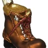 Best Sale 💯 Old World 🎄 Christmas Hiking Boot Glass Blown Ornament 💯 -Old World Christmas Shop Belk 3779
