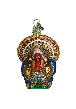 Budget 👏 Old World 🎄 Christmas Tom Turkey Glass Blown Ornament 🔥 -Old World Christmas Shop Belk 3793