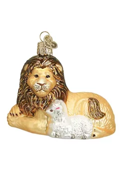 Best Pirce 🔥 Old World 🎅 Christmas Old World Lion and Lamb 🎅 Christmas Ornament ⌛