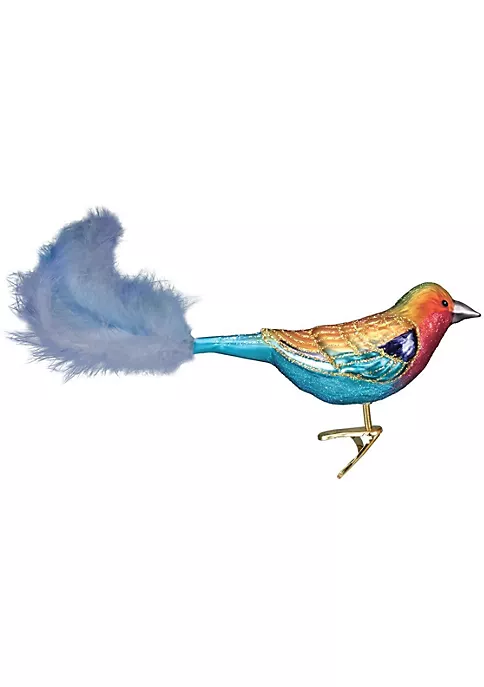 Outlet 🔥 Old World 🎄 Christmas Glass Blown Ornament Lilac-breasted Roller (#18060) ❤️ 3 Outlet 🔥 Old World 🎄 Christmas Glass Blown Ornament Lilac-breasted Roller (#18060) ❤️