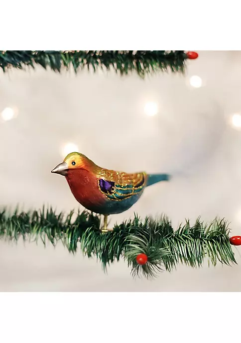 Outlet 🔥 Old World 🎄 Christmas Glass Blown Ornament Lilac-breasted Roller (#18060) ❤️ 4 Outlet 🔥 Old World 🎄 Christmas Glass Blown Ornament Lilac-breasted Roller (#18060) ❤️ - Image 2