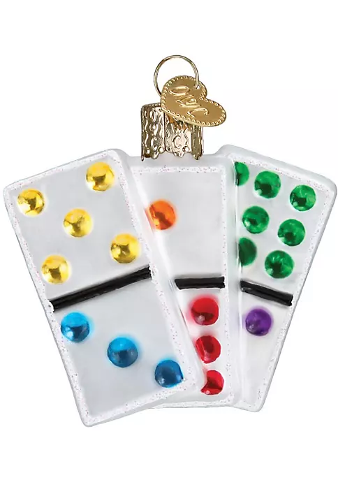 Buy โ๏ธ Old World ๐ Christmas Hand Blown Glass Dominos Ornament, 2.5 ๐ 3 Buy โ๏ธ Old World ๐ Christmas Hand Blown Glass Dominos Ornament, 2.5 ๐
