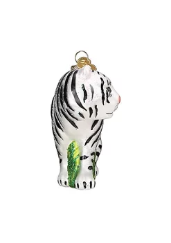 Buy 🔔 Old World 🎄 Christmas 12137 Ornaments White Tiger Glass Blown Ornaments 👏 -Old World Christmas Shop Belk 3822
