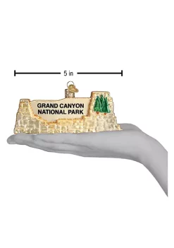 Wholesale 👍 Old World 🎁 Christmas Grand Canyon National Park Glass Blown Ornament ✨ -Old World Christmas Shop Belk 3856