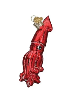 Best deal ⌛ Old World 🔔 Christmas Glass Blown Ornaments Red Squid (#12600) ✨