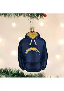 Coupon ✔️ Old World 🔔 Christmas Los Angeles Chargers Hoodie Ornament For 🔔 Christmas Tree 😍 -Old World Christmas Shop Belk 387