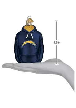 Coupon ✔️ Old World 🔔 Christmas Los Angeles Chargers Hoodie Ornament For 🔔 Christmas Tree 😍 -Old World Christmas Shop Belk 388