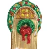 Budget 🥰 Old World 🔔 Christmas 20034 Glass Blown Welcome Ornament 🌟