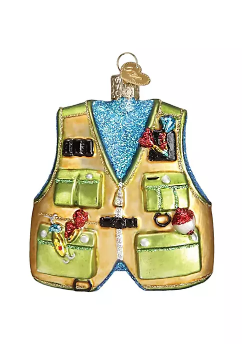 Wholesale ๐ฏ Old World ๐
Christmas Glass Blown Tree Ornament, Fishing Vest ๐งจ 3 Wholesale ๐ฏ Old World ๐
Christmas Glass Blown Tree Ornament, Fishing Vest ๐งจ