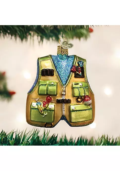 Wholesale ๐ฏ Old World ๐
Christmas Glass Blown Tree Ornament, Fishing Vest ๐งจ 4 Wholesale ๐ฏ Old World ๐
Christmas Glass Blown Tree Ornament, Fishing Vest ๐งจ - Image 2
