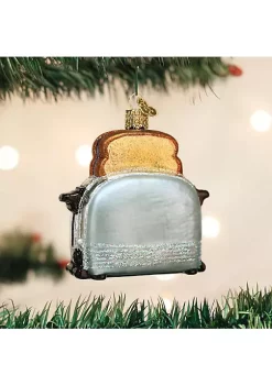 Promo 😉 Old World ❄ Christmas 32234 Glass Blown Retro Toaster Ornament 😍 -Old World Christmas Shop Belk 3967