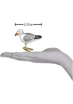 Cheap 😀 Old World ❄ Christmas 18037 Glass Blown Seagull Ornament 😍 -Old World Christmas Shop Belk 3971