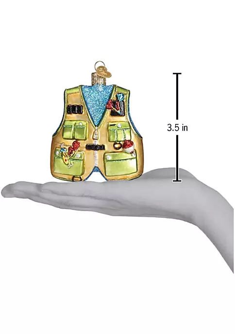 Wholesale ๐ฏ Old World ๐
Christmas Glass Blown Tree Ornament, Fishing Vest ๐งจ 7 Wholesale ๐ฏ Old World ๐
Christmas Glass Blown Tree Ornament, Fishing Vest ๐งจ - Image 5