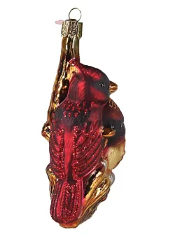New 👍 Old World 🎅 Christmas Glass Blown Ornament, Pair of Cardinals (#16045) 🧨 -Old World Christmas Shop Belk 3994