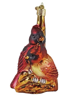 New 👍 Old World 🎅 Christmas Glass Blown Ornament, Pair of Cardinals (#16045) 🧨 -Old World Christmas Shop Belk 3995