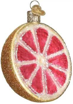Flash Sale 🥰 Old World 🎄 Christmas 28117 Glass Blown Grapefruit Ornament 🌟 -Old World Christmas Shop Belk 4014