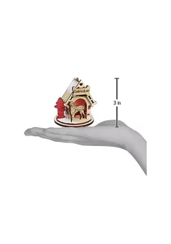 Coupon ❤️ Old World ❄ Christmas Ginger Cottages K-9 🐶 Doghouse-Dalmatian K9103 Ornament, Multi (#81002) 🎁 -Old World Christmas Shop Belk 4033