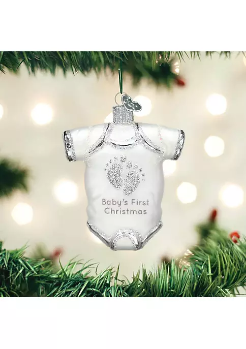 Buy β Old World π Christmas Glass Blown Ornament White Baby One Piece (#32340) π― 4 Buy β Old World π Christmas Glass Blown Ornament White Baby One Piece (#32340) π― - Image 2