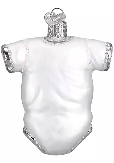 Buy β Old World π Christmas Glass Blown Ornament White Baby One Piece (#32340) π― 5 Buy β Old World π Christmas Glass Blown Ornament White Baby One Piece (#32340) π― - Image 3