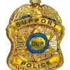 Flash Sale 🔔 Old World 🎅 Christmas Officer Gifts Glass Blown Ornaments for 🎅 Christmas Tree Police Badge 👏 -Old World Christmas Shop Belk 4045