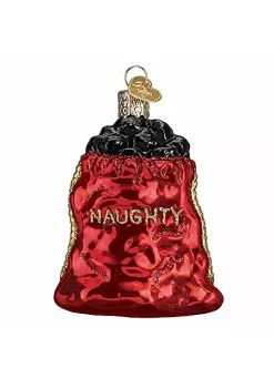 Wholesale 💯 Old World 🎅 Christmas Bag of Coal 🔔 -Old World Christmas Shop Belk 4054