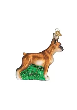 New 🛒 Old World 🎅 Christmas Old World Boxer 🎅 Christmas Ornament ⌛ -Old World Christmas Shop Belk 4063