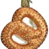 Buy 💯 Old World 🎄 Christmas 32025 Glass Blown Pretzel Ornament 😉