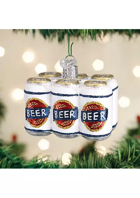 Budget ⌛ Old World 🎄 Christmas Glass Blown Ornament Six Pack of Beer (#32333) 🥰 4 Budget ⌛ Old World 🎄 Christmas Glass Blown Ornament Six Pack of Beer (#32333) 🥰 - Image 2