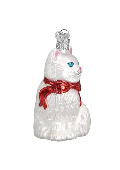 Buy 🎁 Old World 🔔 Christmas Cat Lover Collection Glass Blown Ornaments Princess Kitty ❤️ -Old World Christmas Shop Belk 4105