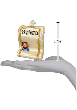 Flash Sale 👍 Old World 🎁 Christmas Teacher Gifts Blown Ornaments for 🎁 Christmas Tree Diploma Glass ❤️ -Old World Christmas Shop Belk 4130