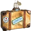 Hot Sale 🎁 Old World 🎁 Christmas 32105 Glass Blown Suitcase Ornament 💯