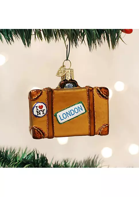 Hot Sale ๐ Old World ๐ Christmas 32105 Glass Blown Suitcase Ornament ๐ฏ 4 Hot Sale ๐ Old World ๐ Christmas 32105 Glass Blown Suitcase Ornament ๐ฏ - Image 2