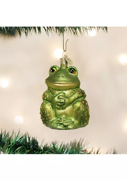 Best deal โจ Old World ๐ Christmas Glass Blown Ornament (#12221) Sitting Frog, 5" ๐ 4 Best deal โจ Old World ๐ Christmas Glass Blown Ornament (#12221) Sitting Frog, 5" ๐ - Image 2
