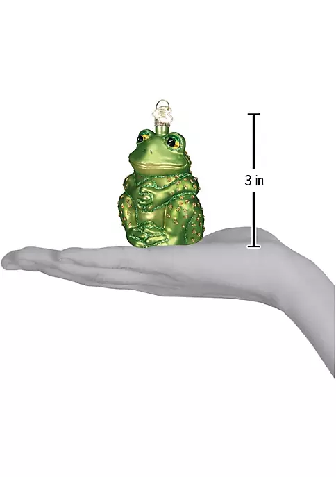 Best deal โจ Old World ๐ Christmas Glass Blown Ornament (#12221) Sitting Frog, 5" ๐ 5 Best deal โจ Old World ๐ Christmas Glass Blown Ornament (#12221) Sitting Frog, 5" ๐ - Image 3