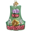 Wholesale 🔔 Old World 🎄 Christmas Glass Blown Tree Ornament, Gardening Apron 👏 -Old World Christmas Shop Belk 415