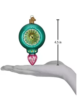 Best Sale ✔️ Old World 🎅 Christmas 51501 Glass Blown Turquoise Luster Reflection Ornament 🥰 -Old World Christmas Shop Belk 4182