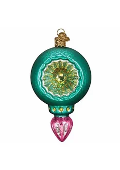 Best Sale ✔️ Old World 🎅 Christmas 51501 Glass Blown Turquoise Luster Reflection Ornament 🥰 -Old World Christmas Shop Belk 4183