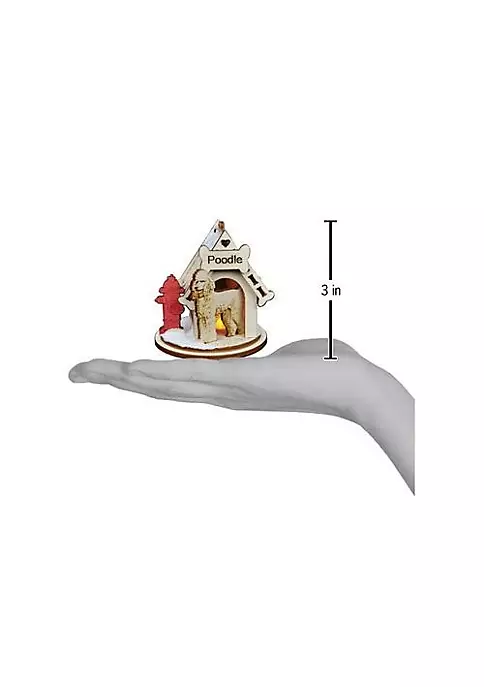New π Old World π Christmas Ginger Cottages 81005 Poodle πΆ Dog Wooden Tea Light Display π 5 New π Old World π Christmas Ginger Cottages 81005 Poodle πΆ Dog Wooden Tea Light Display π - Image 3