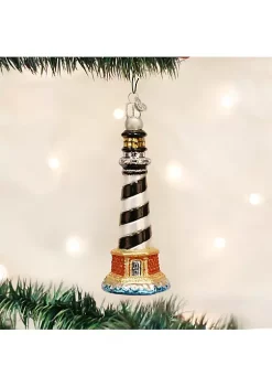 Flash Sale 👏 Old World 🎄 Christmas Glass Blown Ornament (#20017) Cape Hatteras Lighthouse, 5.5" 😉 -Old World Christmas Shop Belk 4278