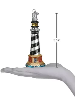 Flash Sale 👏 Old World 🎄 Christmas Glass Blown Ornament (#20017) Cape Hatteras Lighthouse, 5.5" 😉 -Old World Christmas Shop Belk 4279