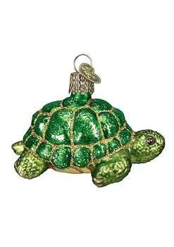 Best Sale ๐ Old World ๐ Christmas Tortoise Glass Blown Ornament ๐