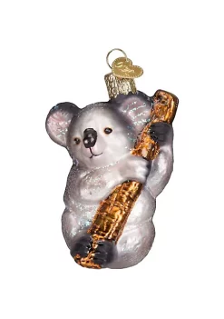 Cheapest ๐ Old World ๐ Christmas Koala Bear Glass Blown Ornament โจ