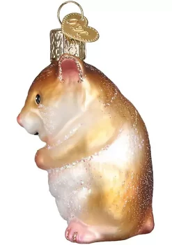 Best Sale 🔔 Old World 🔔 Christmas Hamster Glass Blown Ornament 🎉 -Old World Christmas Shop Belk 4329