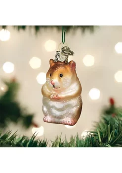 Best Sale 🔔 Old World 🔔 Christmas Hamster Glass Blown Ornament 🎉 -Old World Christmas Shop Belk 4331